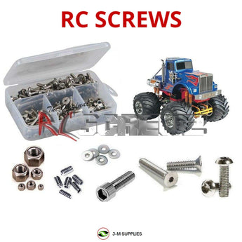J-M SUPPLIES RC Parts Store - RCScrewZ Stainless Steel Screw Kit tam101 for Tamiya Bullhead 1/10 Electric 4WD Monster Truck (#58089) | SET
