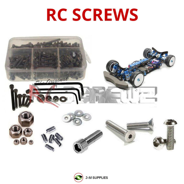 RCScrewZ Stainless Steel Screw Kit tam106 for Tamiya TRF416 1/10 Electric 4WD On-Road Touring Car Chassis Kit (#42106) | SET