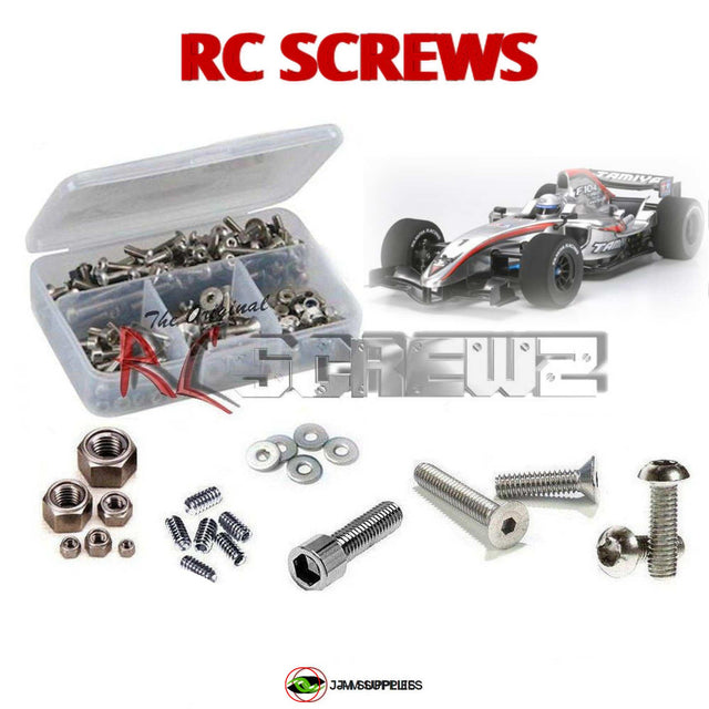 RCScrewZ Stainless Steel Screw Kit tam127 for Tamiya F104 Pro 1/10 Electric 2WD Formula Racing Car Chassis Kit (#84106) | SET