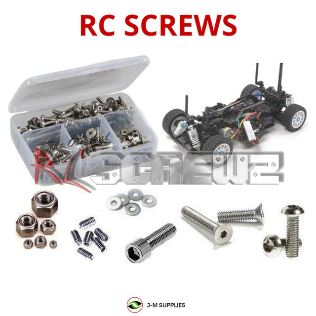 RCScrewZ Stainless Steel Screw Kit tam129 for Tamiya M-05 Pro 1/10 Electric 2WD Front-Wheel Drive M-Chassis Kit (#58443) | SET