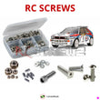 Representative image of an RCScrewZ stainless steel screw kit for Tamiya DF-03Ra 1/10 Electric 4WD Rally Car (47552); exact kit contents vary by RC model.