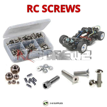 J-M SUPPLIES RC Parts Store - RCScrewZ Stainless Steel Screw Kit tam144 for Tamiya M-06 PRO 1/10 Electric 2WD RWD M-Chassis Kit (#58460) | UPG