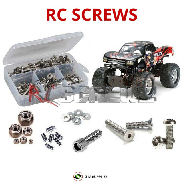 RCScrewZ Stainless Steel Screw Kit tam153 for Tamiya TXT-2 Agrios 1/10 Electric 4WD Monster Truck (#58549) | SET