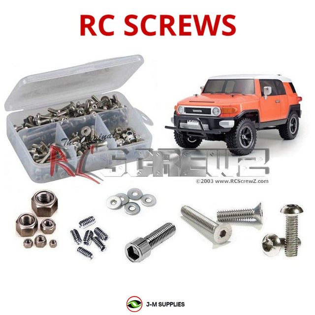 RCScrewZ Stainless Steel Screw Kit tam161 for Tamiya Toyota FJ Cruiser CC-01 1/10 Electric 4WD Off-Road SUV (#58588, #58620) | SET