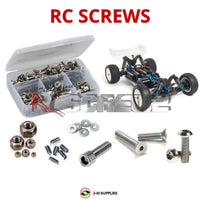 Representative image of an RCScrewZ stainless steel screw kit for Tamiya TRF503 1/10 Electric 4WD Off-Road Buggy (42275); exact kit contents vary by RC model.