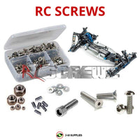 Representative image of an RCScrewZ stainless steel screw kit for Tamiya TRF211XM 1/10 Electric 2WD Off-Road Racing Buggy (42288); exact kit contents vary by RC model.