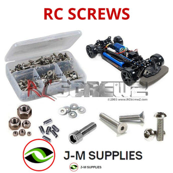 J-M SUPPLIES - RCScrewZ Stainless Steel Screw Kit tam183 for Tamiya TT-02D Type 