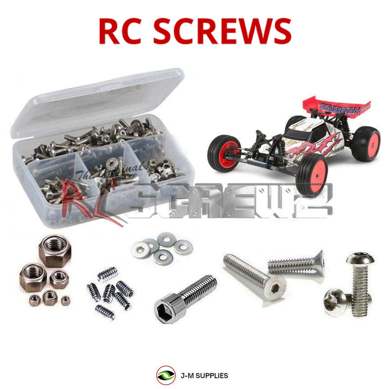 J-M SUPPLIES - RCScrewZ Stainless Steel Screw Kit tam203 for Tamiya DN-01 Chassis/Zahhak RC Car | SET - 