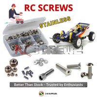 Representative image of an RCScrewZ stainless steel screw kit for Tamiya The Bigwig 2017 1/10 Electric 4WD Buggy (47330); exact kit contents vary by RC model.