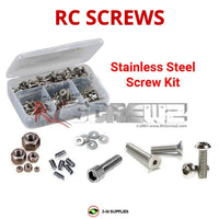 Representative image of an RCScrewZ stainless steel screw kit for Tamiya TRF414 1/10 Electric 4WD Touring Car (49132); exact kit contents vary by RC model.