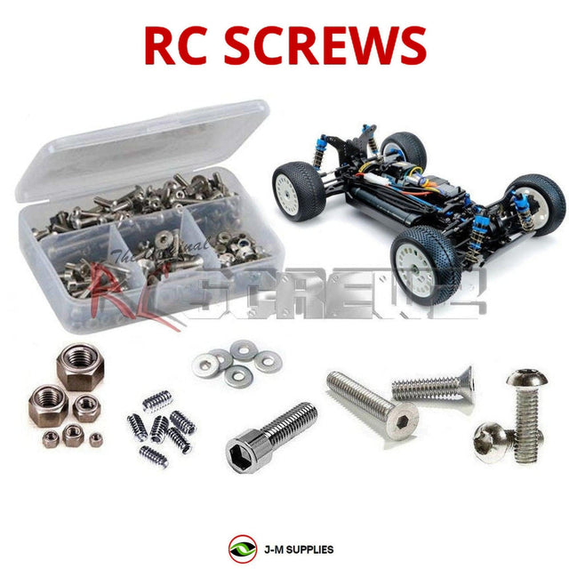 RCScrewZ Stainless Steel Screw Kit tam256 for Tamiya TT-02BR 1/10 Electric 4WD Off-Road Racing Buggy Chassis Kit (#58717) | SET