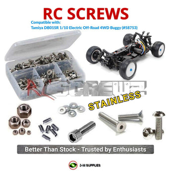 J-M SUPPLIES RC Parts Store - RCScrewZ Stainless Steel Screw Kit tam271 for Tamiya DB01SR 1/10 Electric 4WD Off-Road Racing Buggy Chassis Kit (#58753) | UPG