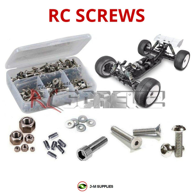 RCScrewZ Stainless Steel Screw Kit tek011 for Tekno RC ET48.3 1/8 Electric 4WD Competition Truggy (#TKR5602) | SET