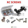 Representative image of an RCScrewZ stainless steel screw kit for Tekno EB48.3 1/8 Electric 4WD Buggy (TKR5005); exact kit contents vary by RC model.
