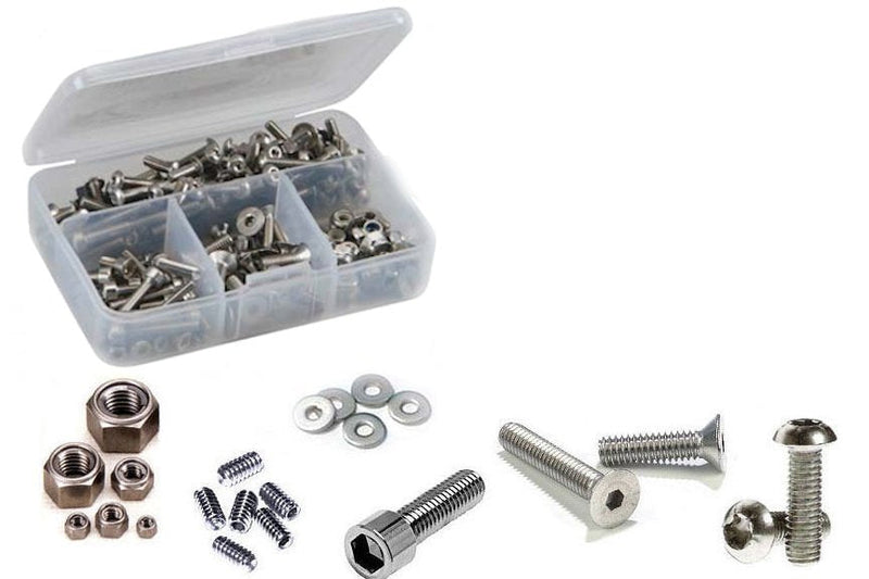 RCScrewZ Stainless Steel Screw Kit tra007 for Traxxas Nitro Stampede 1/10 Nitro 2WD Monster Truck (4109) | SET
