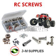 Representative image of an RCScrewZ stainless steel screw kit for Traxxas Stampede XL-5 1/10 Electric 2WD Monster Truck (36054); exact kit contents vary by RC model.