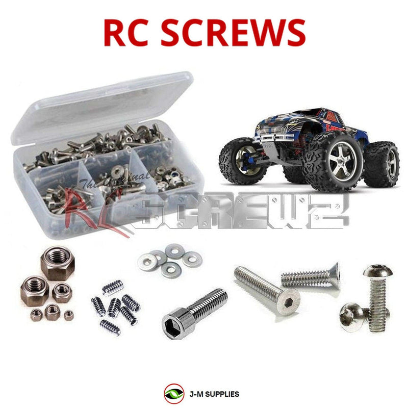 J-M SUPPLIES - RCScrewZ Stainless Steel Screw Kit tra032 for Traxxas T-Maxx 3.3 #4908 Edition RC MT | PRO - 
