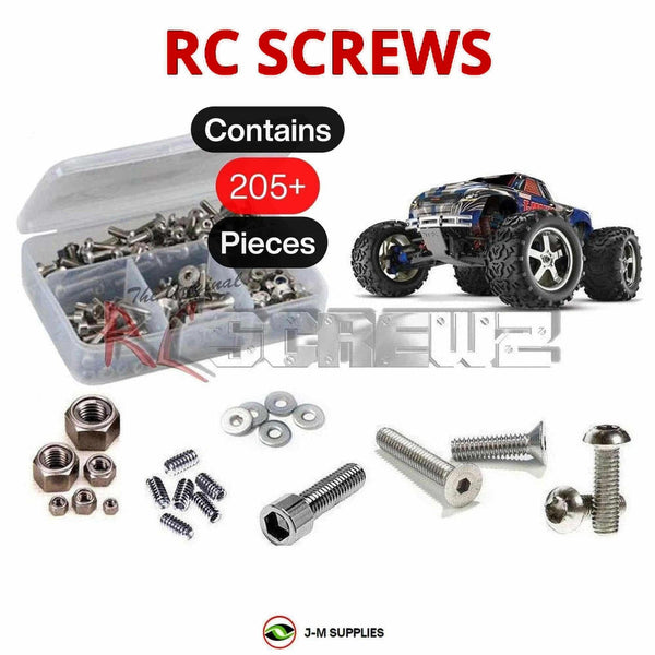 J-M SUPPLIES RC Parts Store - RCScrewZ Stainless Steel Screw Kit tra032 for Traxxas T-Maxx 3.3 #4908 Edition RC MT | UPG