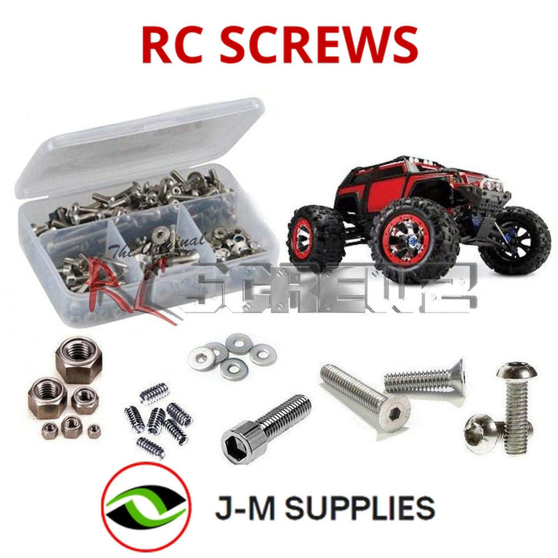 J-M SUPPLIES - RCScrewZ Stainless Steel Screw Kit tra036 for Traxxas Summit 1/10 (#56076) | UPG - 