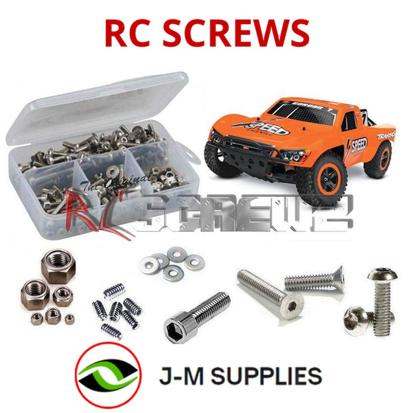 J-M SUPPLIES RC Parts Store - RCScrewZ Stainless Steel Screw Kit tra050 for Traxxas Nitro Slash 3.3 #44054-1 SCT | SET