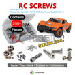 Representative image of an RCScrewZ stainless steel screw kit for Traxxas Nitro Slash 3.3 1/10 Nitro 2WD SCT (44054-1); exact kit contents vary by RC model.