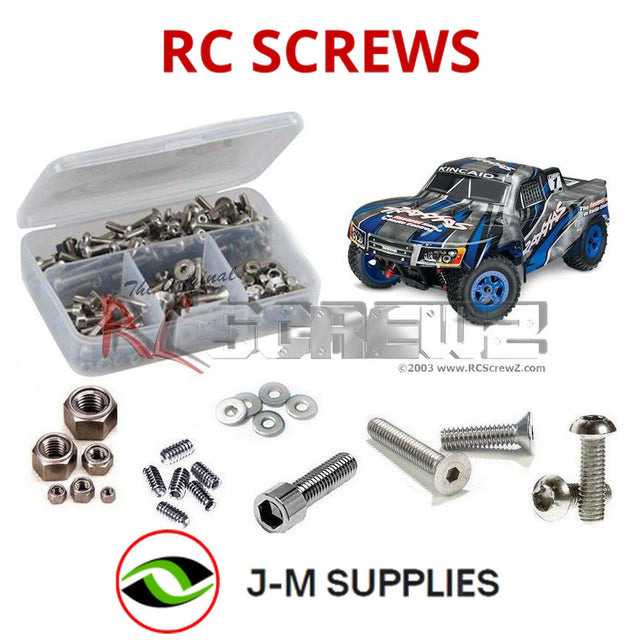 RCScrewZ Stainless Steel Screw Kit tra054 for Traxxas LaTrax SST 1/18 Electric 4WD Stadium Truck (76044) | SET