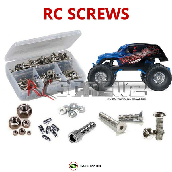 J-M SUPPLIES RC Parts Store - RCScrewZ Stainless Steel Screw Kit tra057 for Traxxas Skully 1/10 Electric 2WD Monster Truck (#36064-1) | SET