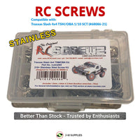 J-M SUPPLIES RC Parts Store - RCScrewZ Stainless Steel Screw Kit tra060 for Traxxas Slash 4x4 TSM/OBA 1/10 SCT (#68086-21) | UPG