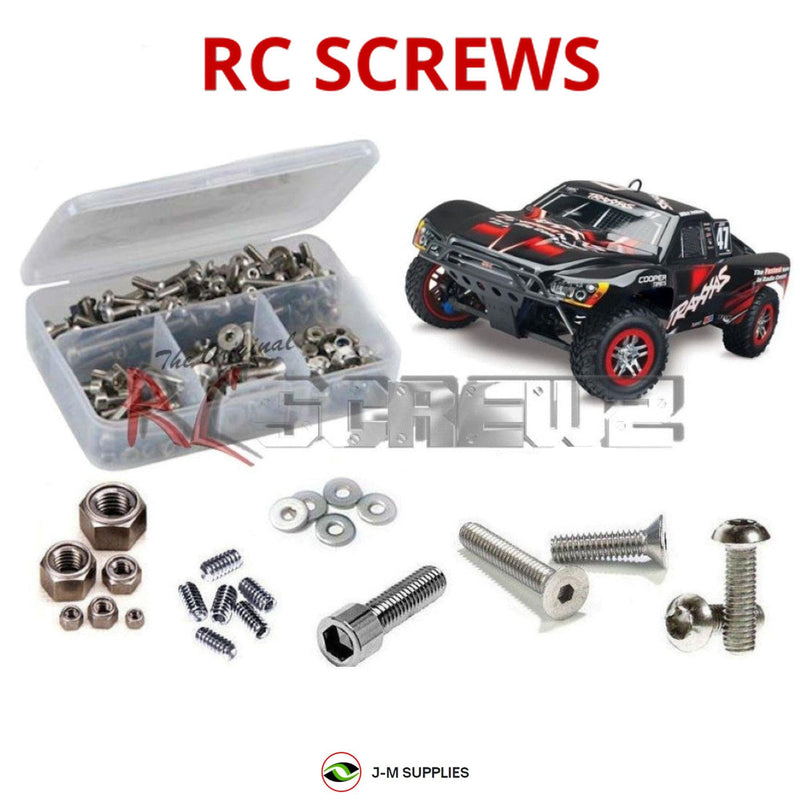 J-M SUPPLIES RC Parts Store - RCScrewZ Stainless Steel Screw Kit tra073 for Traxxas Slayer Pro 4x4 TSM 59076-3 RC Car | PRO