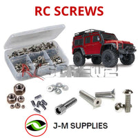J-M SUPPLIES - RCScrewZ Stainless Steel Screw Kit tra081 for Traxxas TRX-4 Crawler #82056-4 RC Car | UPG - 