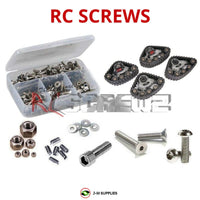 Representative image of an RCScrewZ stainless steel screw kit for Traxxas Traxx All-Terrain Track Kit (8880); exact kit contents vary by RC model.