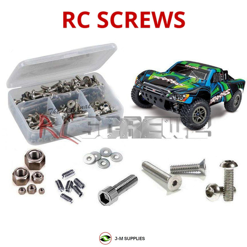 J-M SUPPLIES RC Parts Store - RCScrewZ Stainless Steel Screw Kit tra109 for Traxxas Slash Ultimate 4x4 (#68077-4) SC Truck | UPG
