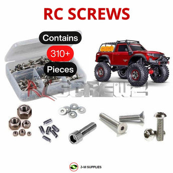 J-M SUPPLIES RC Parts Store - RCScrewZ Stainless Steel Screw Kit tra111 for Traxxas TRX-4 Sport High Trail 1/10 Electric 4WD Trail Truck Rock Crawler (82044-4) | UPG