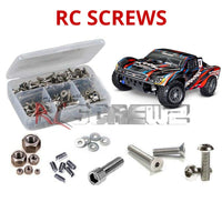 J-M SUPPLIES - RCScrewZ Stainless Steel Screw Kit tra116 for Traxxas Slash BL-2S 4x4 #68154-4 RC Car | PRO - 
