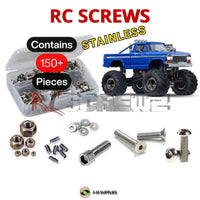 Representative image of an RCScrewZ stainless steel screw kit for Traxxas TRX-4MT Ford F-150 1/18 4WD MT (98044-1); exact kit contents vary by RC model.