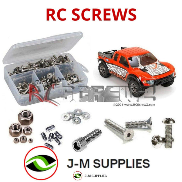 J-M SUPPLIES RC Parts Store - RCScrewZ Stainless Steel Screw Kit vat010 for Vaterra Raptor Pre-Runner RC Car | UPG