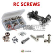 Representative image of an RCScrewZ stainless steel screw kit for Team XRAY T4 2015 #300021; exact kit contents vary by RC model.