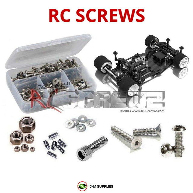 RCScrewZ Stainless Steel Screw Kit xra027 for Team XRAY T2R PRO 1/10 Electric 4WD LiPo/Brushless-Ready Competition Touring Car (#300102) | SET