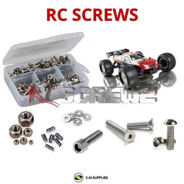 J-M SUPPLIES RC Parts Store - RCScrewZ Stainless Steel Screw Kit xra044 for Team XRAY XT9 1/8th #350202 RC Car | UPG