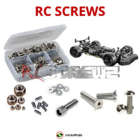 Representative image of an RCScrewZ stainless steel screw kit for Team XRAY GTXE.3 1/8 Electric 4WD (350602); exact kit contents vary by RC model.
