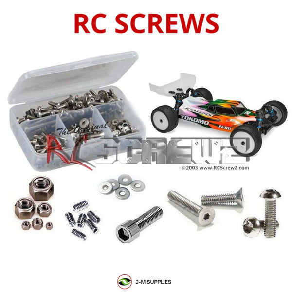 J-M SUPPLIES RC Parts Store - RCScrewZ Stainless Steel Screw Kit yok014 for Yokomo B-Max4 III RC Car | SET
