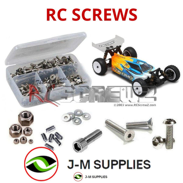 J-M SUPPLIES RC Parts Store - RCScrewZ Stainless Steel Screw Kit yok021 for Yokomo YZ4 Buggy 4wd RC Car | SET