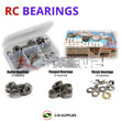 J-M SUPPLIES - RCScrewZ Metal Shielded Bearing Kit ass017b for Associated RC10 Vintage, Original Release 1990 | RCX - 