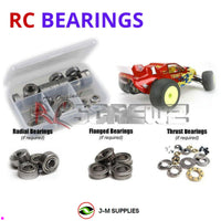 J-M SUPPLIES - RCScrewZ Metal Shielded Bearing Kit los003b for Team Losi XXX-T / MF 1/10 Truck (LOSA0075) | RCX - 