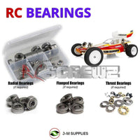 J-M SUPPLIES - RCScrewZ Metal Shielded Bearings asc147b for Team Associated RC10 Team/Gold Ed. 1/10 (#6034) | UPG - 