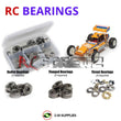 J-M SUPPLIES - RCScrewZ Metal Shielded Bearings ass055b for Associated RC10 Classic 2013 1/10 Buggy (#6001) | UPG - 