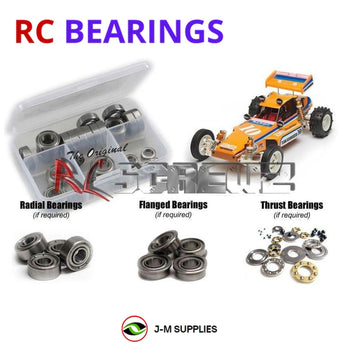 J-M SUPPLIES - RCScrewZ Metal Shielded Bearings ass055b for Associated RC10 Classic 2013 1/10 Buggy (#6001) | SET - 