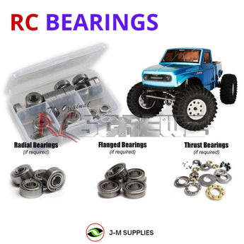 J-M SUPPLIES RC Parts Store - RCScrewZ Metal Shielded Bearings rer080b for Redcat Racing Ascent 1/10th Crawler / Fusion | SET