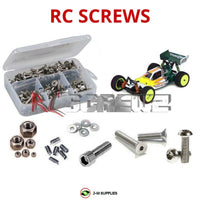 J-M SUPPLIES - RCScrewZ Metric Stainless Screw Kit los014m for Losi XX-4/Worlds Ed. Metric RC Car | UPG - 
