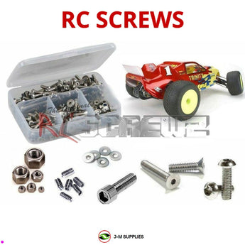 RCScrewZ Metric Stainless Screw Kit los018m for Losi XXX-T MF2 1/10 Stadium Truck (#LOSA0076) | PRO